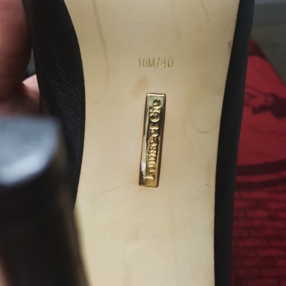 Louise Et Cie black Leather Stiletto Mules size 10 - Picture 4 of 8